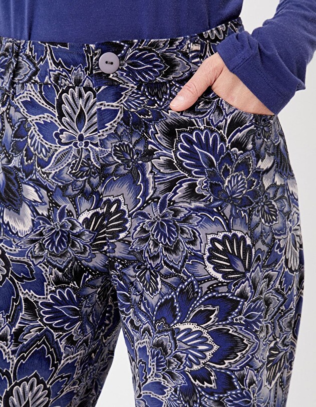 Wide-leg corduroy trousers femme La Fianc&eacute;e