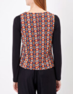 Retro knitted cardigan femme Princesse Nomade