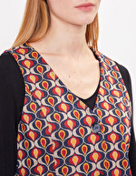 Retro knitted cardigan femme Princesse Nomade