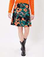 Ecovero retro jersey trapeze skirt femme Princesse Nomade