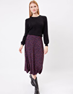 Ecovero jersey midi skirt femme Princesse Nomade