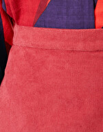 Short corduroy skirt femme Princesse Nomade