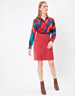 Short corduroy skirt femme Princesse Nomade