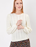 Plain knitted jumper femme Princesse Nomade