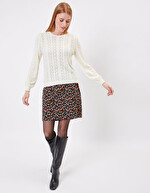 Plain knitted jumper femme Princesse Nomade