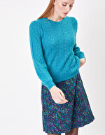 Plain knitted jumper femme Princesse Nomade