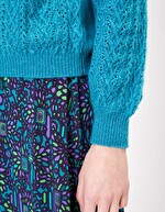 Plain knitted jumper femme Princesse Nomade