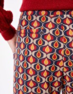 Wide-leg retro knitted trousers femme Princesse Nomade