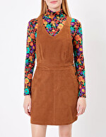 Short velvet overalls dress femme Princesse Nomade