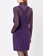 Short velvet overalls dress femme Princesse Nomade