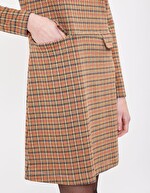 Jacquard knit straight dress with pockets femme Princesse Nomade