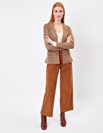 Jacquard knit suit jacket femme Princesse Nomade