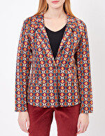 Jacquard knit suit jacket femme Princesse Nomade