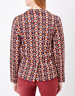 Jacquard knit suit jacket femme Princesse Nomade