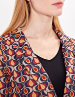 Jacquard knit suit jacket femme Princesse Nomade