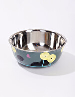 Hand-painted enamel bowl femme La Fiancée