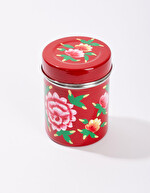 Hand-painted enamel tea caddy femme La Fianc&eacute;e