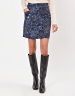 Flared cotton skirt femme La Fianc&eacute;e