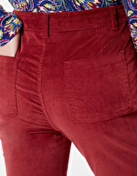 Stretch straight-leg trousers femme La Fiancée