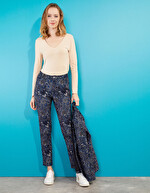 Stretch straight-leg trousers femme La Fiancée