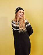 Jacquard jumper dress femme La Fiancée