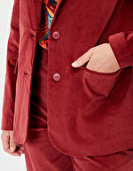 Velvet blazer jacket femme La Fiancée