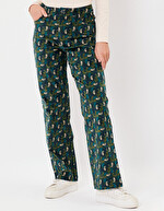 Wide-leg corduroy trousers femme La Fiancée